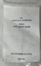 Load image into Gallery viewer, Authentic Carolina Herrera Mens White Cotton Short Sleeve Polo Shirt Size M
