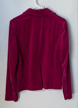 Load image into Gallery viewer, Ann Taylor Womens Pink Notch Collar Long Sleeve Two-Button Blazer Size 4
