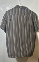 Load image into Gallery viewer, Pacsun Mens Multicolor Striped Short Sleeve Camp Button-Up Shirt Size Medium
