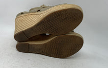 Load image into Gallery viewer, Michael Kors Womens Beige Open Toe Espadrilles Sandals Size 8.5M
