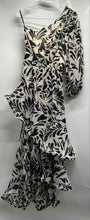 Load image into Gallery viewer, Alexis x Target Womens Black White Printed One Shoulder Maxi Dress Sz XS w/ Tags

