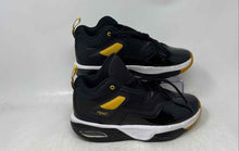 Load image into Gallery viewer, Nike Kids Air Jordan Stay Loyal 3 Black Yellow Lace-Up Sneaker Shoes Size 4.5Y
