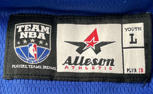 Load image into Gallery viewer, Alleson Athletic Boys Blue NBA Orlando Magic #4 Pullover Basketball Jersey Sz L
