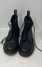 Load image into Gallery viewer, Dr. Martens Unisex Air Wair 8 1460 Black Leather Lace-Up Combat Boots Size M4-W5
