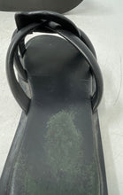 Load image into Gallery viewer, Coach Womens Georgie Black Leather Slide Sandals Size 8 Peeling Material
