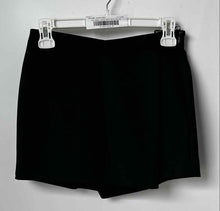 Load image into Gallery viewer, Zara Womens Black Stretch Wrap Front Side Zipper Mini Skort Size XS
