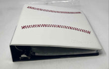 Load image into Gallery viewer, Ultra Pro White Heavy Duty D-Ring Stitched Baseball Card Collectors Album Binder
