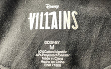 Load image into Gallery viewer, Disney Womens Black Villains Short Sleeve Crew Neck Graphic T-Shirt Size M
