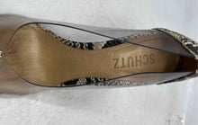 Load image into Gallery viewer, Schutz Womens White Clear Animal Print Pointed Toe Stiletto Pump Heels Size 6.5B
