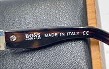Load image into Gallery viewer, Authentic Hugo Boss Women's Dark Havana Tortoise Gold Glasses
