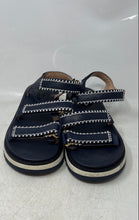 Load image into Gallery viewer, Cole Haan Womens Grandpro Daylin Blue White Triple Strap Sports Sandals Size 9B
