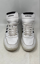 Load image into Gallery viewer, Adidas Mens Hoops 3.0 Mid GW3019 Black White Lace-Up Basketball Shoes Size 13
