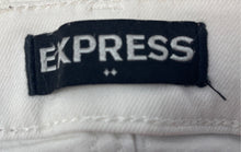 Load image into Gallery viewer, Express Womens White Mid Rise Pockets Skinny Leg Jeans Size 10
