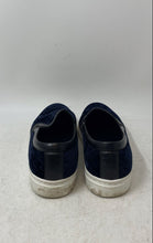 Load image into Gallery viewer, M. Gemi Womens White Navy Blue Low Top Slip-On Sneaker Shoes Size EUR 38
