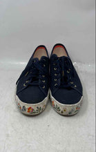 Load image into Gallery viewer, Keds x Rifle Paper Co. Womens Triple Kick Navy Blue Orange Sneakers Shoes Size 9
