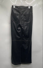 Load image into Gallery viewer, Zara Womens Black Flat Front Pockets Straight Leg Trouser Pants Size XS
