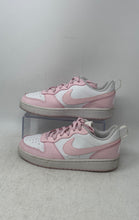 Load image into Gallery viewer, Nike Kids Court Borough Low Recraft DV5456-105 White Pink Sneaker Shoes Size 6Y
