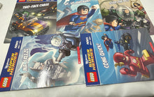 Load image into Gallery viewer, Scholastic LEGO DC Universe Super Heroes Phonics Reading And Workbooks 11 Pcs
