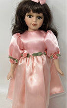 Load image into Gallery viewer, Kids Brown Eyes Home Decorative Porcelain Doll Collection With Pink Outfit
