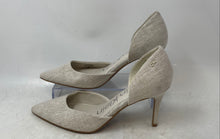 Load image into Gallery viewer, Calvin Klein Womens Gloria Light Gray Slip-On Stiletto D'Orsay Heels Size 7.5M
