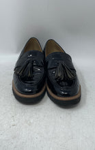 Load image into Gallery viewer, Franco Sarto Womens Carolynn Black Leather Tassel Slip-On Loafer Shoes Size 6M
