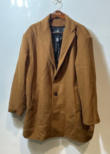 Load image into Gallery viewer, Shaquille O'Neal Mens Brown Long Sleeve Collared Button Front Car Coat Size 3XL
