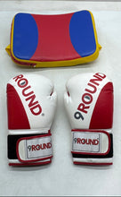 Load image into Gallery viewer, 9Round Unisex Multicolor Padded Beginners Boxing Gloves With Accessories
