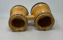 Load image into Gallery viewer, Set Of 2 Pcs Los Cabos Mexico Percussion Brown Lightweight Bongo Drums
