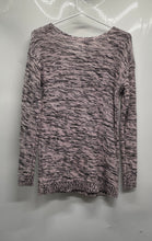 Load image into Gallery viewer, Gap Womens Pink Black Long Sleeve Scoop Neck Pullover Sweater Size S
