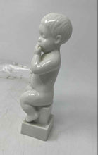 Load image into Gallery viewer, Bing &amp; Grondahl White Porcelain 2231 Collectible Baby Free-Standing Figurine
