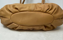 Load image into Gallery viewer, Giani Bernini Womens Brown Leather Woven Center Triple Compartment Shoulder Bag
