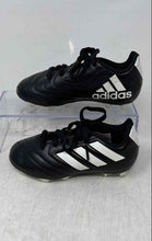 Load image into Gallery viewer, Adidas Kids Goletto VII Black White Low Top Lace-Up Soccer Cleats Size 10K
