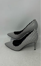 Load image into Gallery viewer, Steve Madden Womens Vala Black White Slip-On Stiletto Pump Heels Size 8.5
