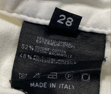 Load image into Gallery viewer, Authentic Versace Sport Womens White Light Wash Straight Leg Jeans Size EUR 28

