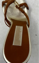 Load image into Gallery viewer, Michael Kors Womens Brown Open Toe Wedge Heel Platform Sandals Size 5 M
