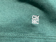 Load image into Gallery viewer, Authentic Carolina Herrera Womens Green Long Sleeve Polo Shirt Size L Stained
