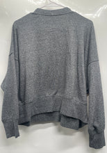 Load image into Gallery viewer, DKNY Womens Gray Heather Long Sleeve Crew Neck Pullover Sweatshirt Size L

