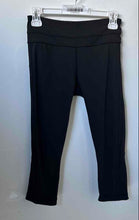 Load image into Gallery viewer, Lululemon Womens Black Elastic Waist Pocket Skinny Leg Cropped Leggings Size 4
