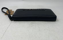 Load image into Gallery viewer, Steve Madden Womens Black Faux Leather Card Holder Wristlet Wallet With Tags
