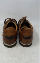 Load image into Gallery viewer, Magnanni Mens Pueblo Cognac Brown Leather Lace-Up Low Top Sneaker Shoes Size 8 M
