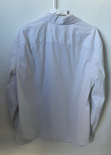 Load image into Gallery viewer, Armani Exchange Mens White Striped Long Sleeve Button-Up Shirt Size XL
