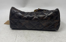 Load image into Gallery viewer, Steve Madden Womens Brown Quilted Adjustable Strap Shoulder Crossbody Bag W/Tag
