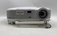 Load image into Gallery viewer, NEC Model VT670 White Portable Home Theater Projector Not Tested
