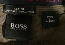 Load image into Gallery viewer, Hugo Boss Mens Green Slim Fit Short Sleeve Collared Golf Polo Shirt Size Large
