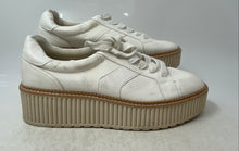 Load image into Gallery viewer, Dolce Vita Womens White Low Top Lace-Up Sneakers Shoes Size 11
