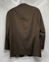 Load image into Gallery viewer, Hugo Boss Mens Brown Long Sleeve Notch Lapel Pockets Three-Button Blazer Size 40
