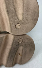 Load image into Gallery viewer, Cherie Girls Pink Leather Open Toe Hook And Loop Sports Sandals Size 32
