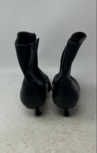Load image into Gallery viewer, Aldo Womens Black Leather Pointed Toe Side Zip Kitten Heel Ankle Boots Size 11
