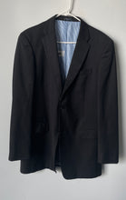 Load image into Gallery viewer, Tommy Hilfiger Mens Black Regular Fit Long Sleeve Two-Button Blazer Size 40L
