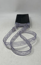 Load image into Gallery viewer, Melissa Womens Clear Purple Call Me Cell Phone Adjustable Strap Crossbody Bag
